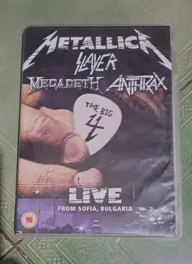 DVD Metallica Original konser The Big 4