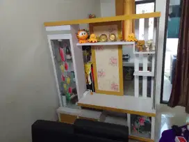 Jual lemari buffet tv bagus untuk tv dan pajangan