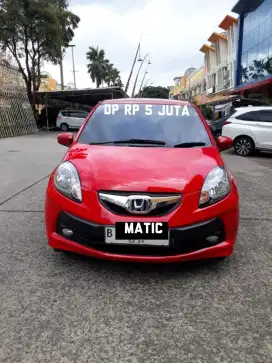 Honda Brio E matic th 2013, Dp mulai Rp 5 juta, at, automatic