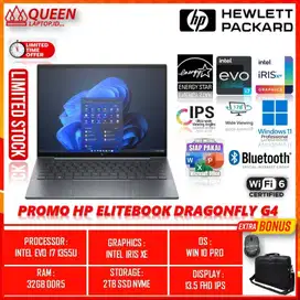 HP ELITEBOOK DRAGONFLY G4 INTEL EVO I7 1355U 32GB DDR5 1TB 13.5 BLUE