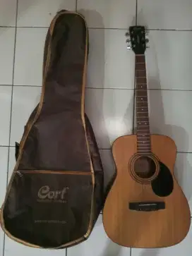 Gitar akustik elektrik string merk cort AF510E op asli original mii