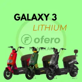 E-BIKE SEPEDA LISTRIK OFERO GALAXY 3 LITH | POWER 500W SPEED 38KM