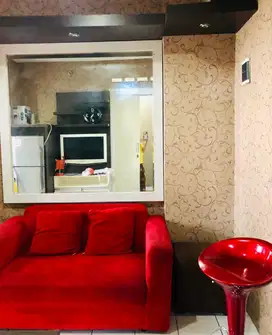 SEWA TERMURAH APARTEMEN GREEN PRAMUKA 2 KAMAR INCLUDE BIAYA BALIK NAMA