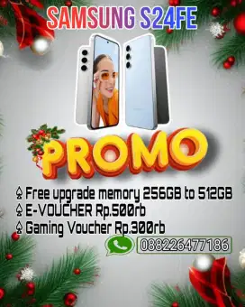 PROMO AKHIR TAHUN SAMSUNG S24FE