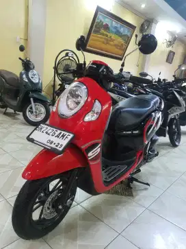 New Scoopy F1 Sporty Buka Plat Spti Baru-Odomtr 3.000 KM-plaza motor