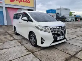 ( KM 63 Ribu ) Toyota Alphard G ATPM 2.5 AT 2015