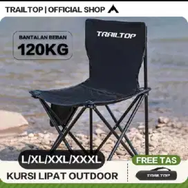 Dijual!!
Kursi Lipat Outdoor Trailtop ukuran L