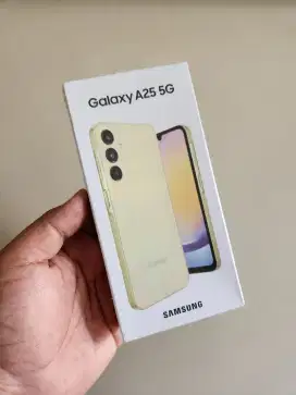 NEW / BARU / BNIB Samsung A25 5G 8/256 Warna Kuning Belum Aktivasi