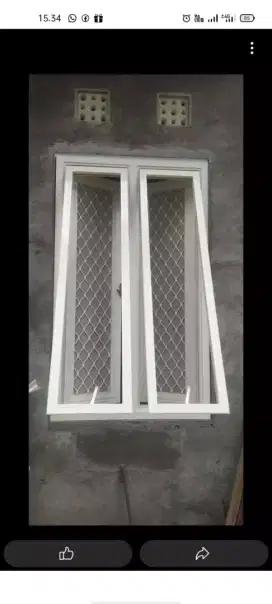 Jendela pintu dr bahan aluminium