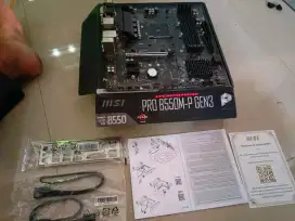 Mobo b550 soket am4 suport ryzen 5000 series garansi masih panjang