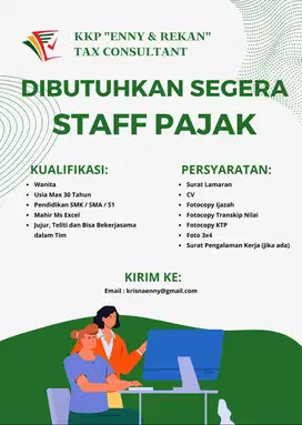 Staf Admin Pajak