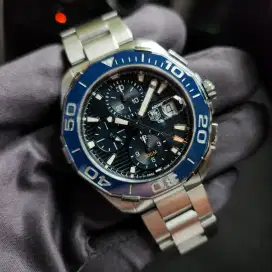 TAG Heuer Aquaracer 300m Chonograph Blue Ceramic Bezel