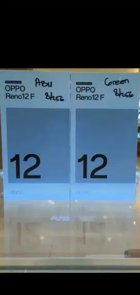 Kredit HP apa aja dr rumah,ACC baru ketoko ,Oppo Reno 12F 4G Ram 8/256