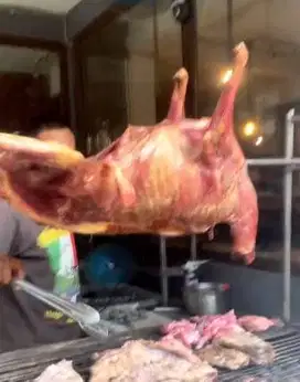 100 porsi paket kambing guling lengkap layak hajatan nikahan pesta top