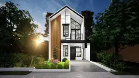 di Jual Rumah Murah Sejagad scandinavian modern exclusive