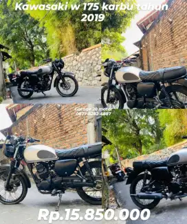 Kawasaki w175caferacer tahun 2019