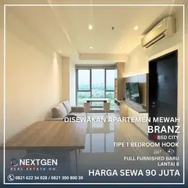 Disewakan Apartemen Branz BSD City Full Furnihed baru cozy dan mewah