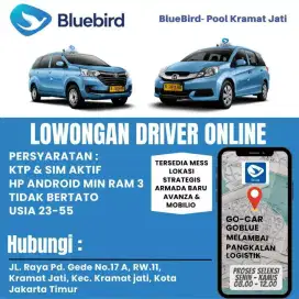 Lowongan driver taksi Bluebird