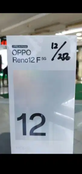 Kredit HP apa aja dr rumah,ACC baru ketoko,Oppo Reno 12F 5G Ram 12/256