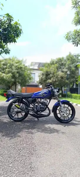 Yamaha Rx King Biru 2004 full restorasi