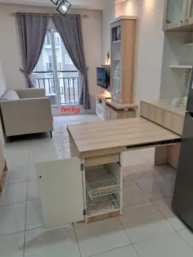 Mewah apartemen sunter park view furnish lengkap baru dapur granit