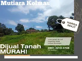 Dijual Tanah Areal Cimahi 300 Juta-an - Mutiara Kolmas : Siteplan Rapi