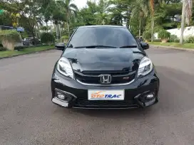 Honda Brio 1.2cc Tipe RS CVT A/T Hitam 2016 Kilometer Rendah 62.416