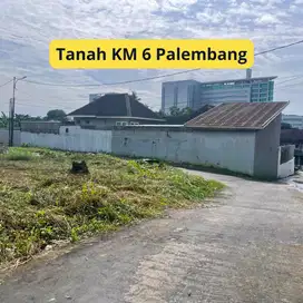 Tanah Murah Kota Palembang Surat SHM, Area KM 5