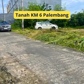 Tanah Kosong KM 6 Kota Palembang, Dekat Palimo