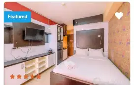 Di sewakan apartemen Bogor valley tipe studio