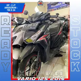 HONDA VARIO 125 2016 BEKAS BERKUALITAS HIKMAH MOTOR KEPUH MALANG