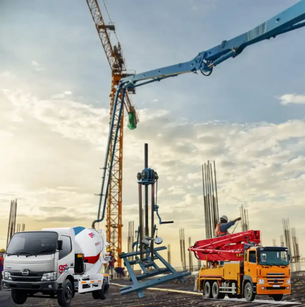 BETON COR READY MIX MINIMIX DAN POMPA COR
