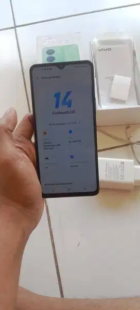 Bu vivo y27s ram 8+8 rom 256