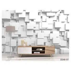 Wallpaper Dinding 3D Custom Desain Korden Gorden Vitrase