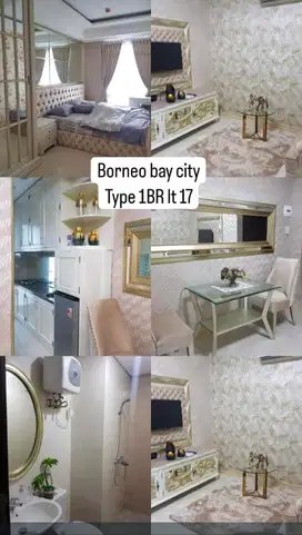 Disewakan apartemen Mewah tipe 1 kmr Borneo Bay