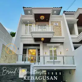 Rumah kebagusan Jakarta selatan mewah kolam renang