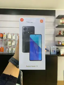 REDMI NOTE 13 8/256GB BLACK BARU MASIH TERSEGEL & BERGARANSI RESMI