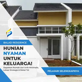 PROMO RUMAH MINIMALIS DP NOL PERUMAHAN BALAD RESIDENCE DI DEPOK