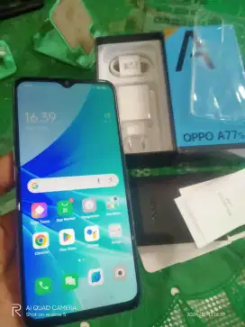 Oppo A77S (8/128)segel.fulset,Baru 2 hari buka dos.no minus