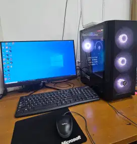 Dijual PC Fullset AMD Ryzen 5 5600 G Paket Lengkap