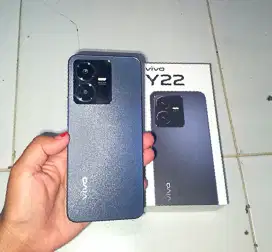 Vivo y22 ram 4+4/64 Fullset Mulus Nomines