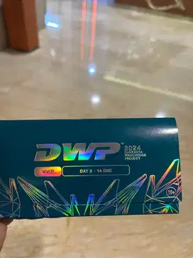 TIKET VVIP day 2 DWP 2024