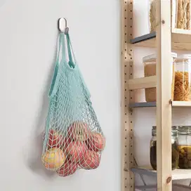 Satu set lap dapur & tas buah dan sayuran