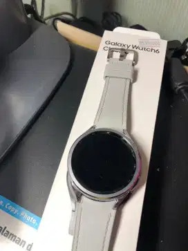 Samsung Galaxy Watch 6 Silver Fullset Like New