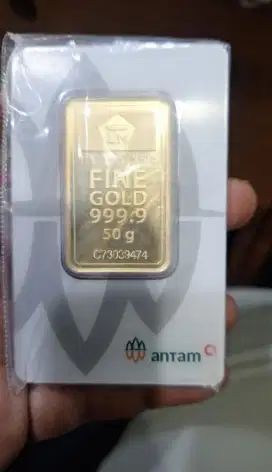 LM Antam 50 gram Redmark