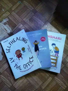 Buku ex Kolpri Hidup Apa Adanya, Danshari, Self Healing at Office
