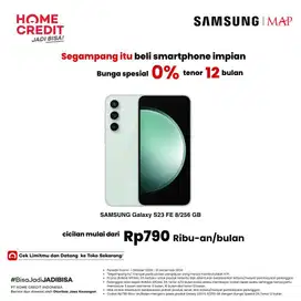 Segampang itu Cicilan HP Samsung Galaxy S23 FE 8/256GB Tanpa Kartu