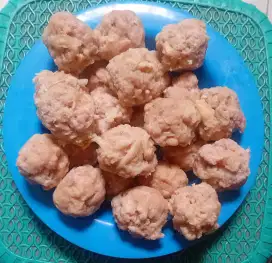 Bakso Ayam tanpa pengenyal