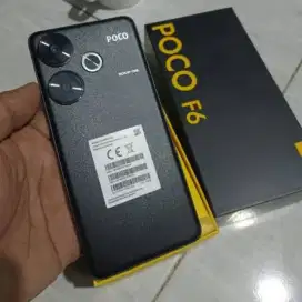 Poco f6 12/512 hitam