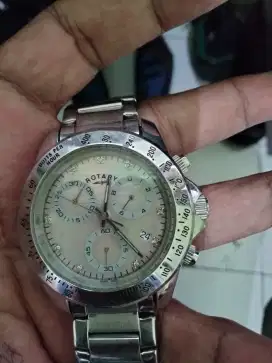 jam tangan pria Rotary cronograph